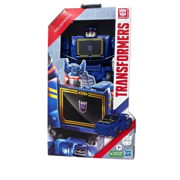 Transformers Soundwave Action Figure & Vehicle 2-In-1 11-Step Conversion Toy - Picture 1 of 3
